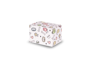 Eco Friendly-Biodegradable Box Cremation Urn-Dog Print