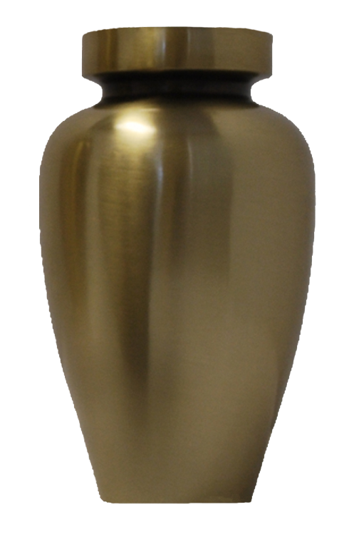Small Metal Cremation Urn-Engravable