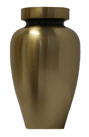 Small Metal Cremation Urn-Engravable