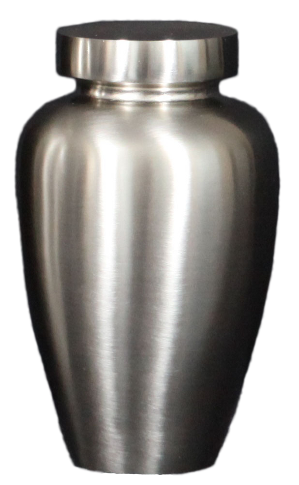 Large Metal Cremation Urn-Engravable