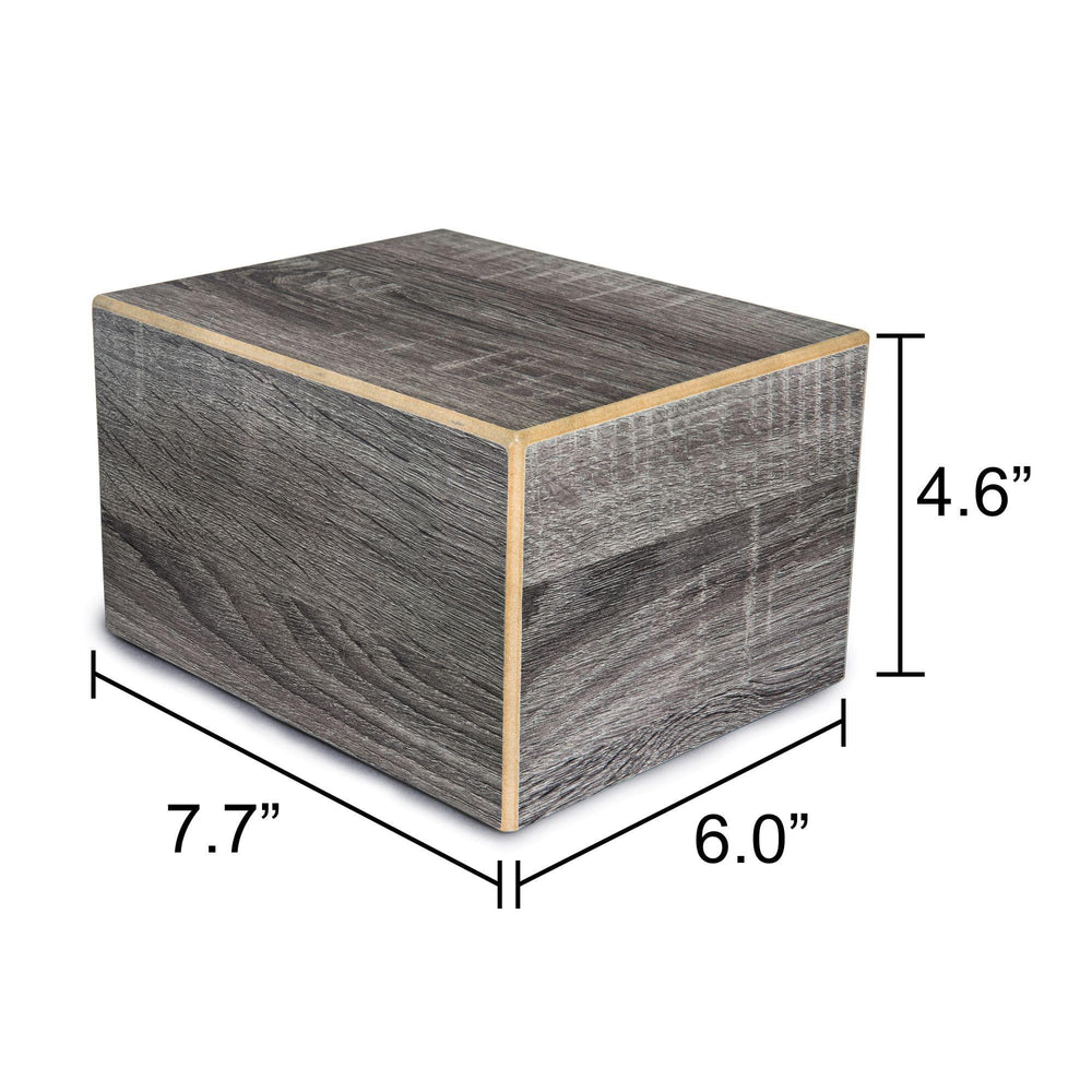 Society Collection-Large Adult Cremation Urn- Coastal Gray Finish - chateau-urns