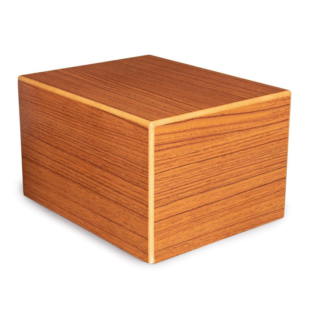Society Collection-Large Adult Cremation Urn- Rustic Oak Finish