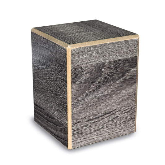 Society Collection-Small Keepsake/Pet Cremation Urn-Coastal Gray Finish - chateau-urns