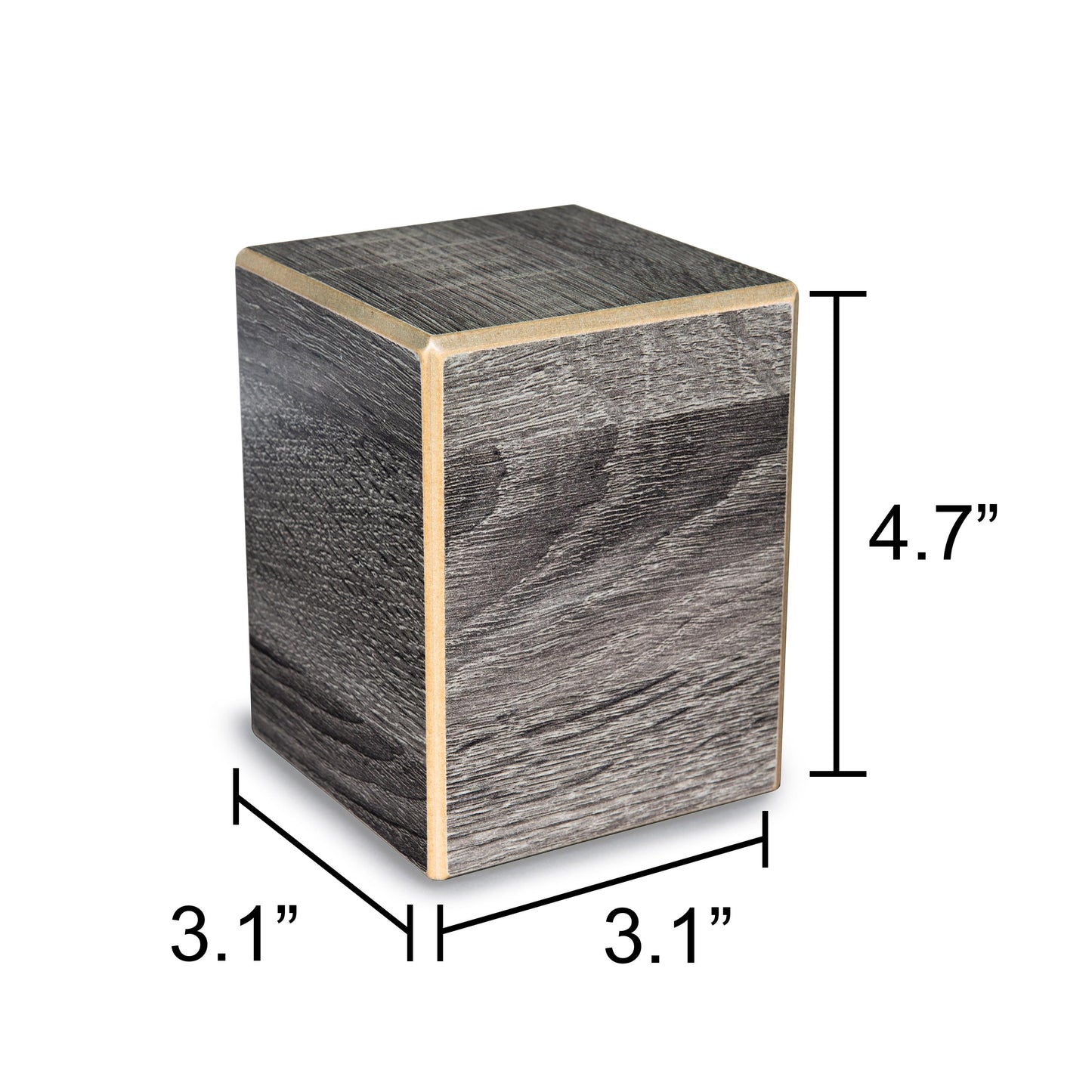 Society Collection-Small Keepsake/Pet Cremation Urn-Coastal Gray Finish - chateau-urns