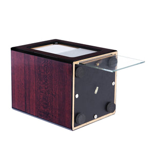 Society Collection-Small-Photo Pet / Keepsake Cremation Urn-Cherry Finish - chateau-urns