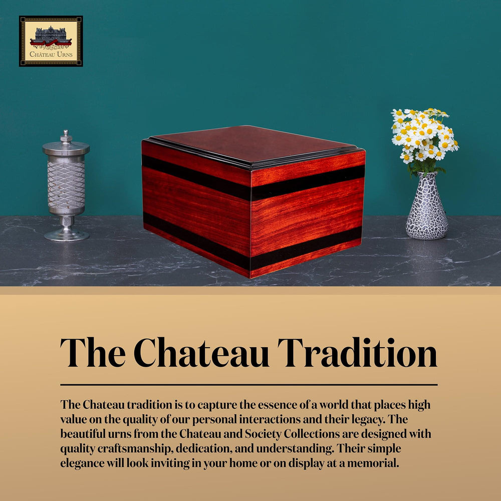 Chantilly Large Adult Cremation Urn - chateau-urns