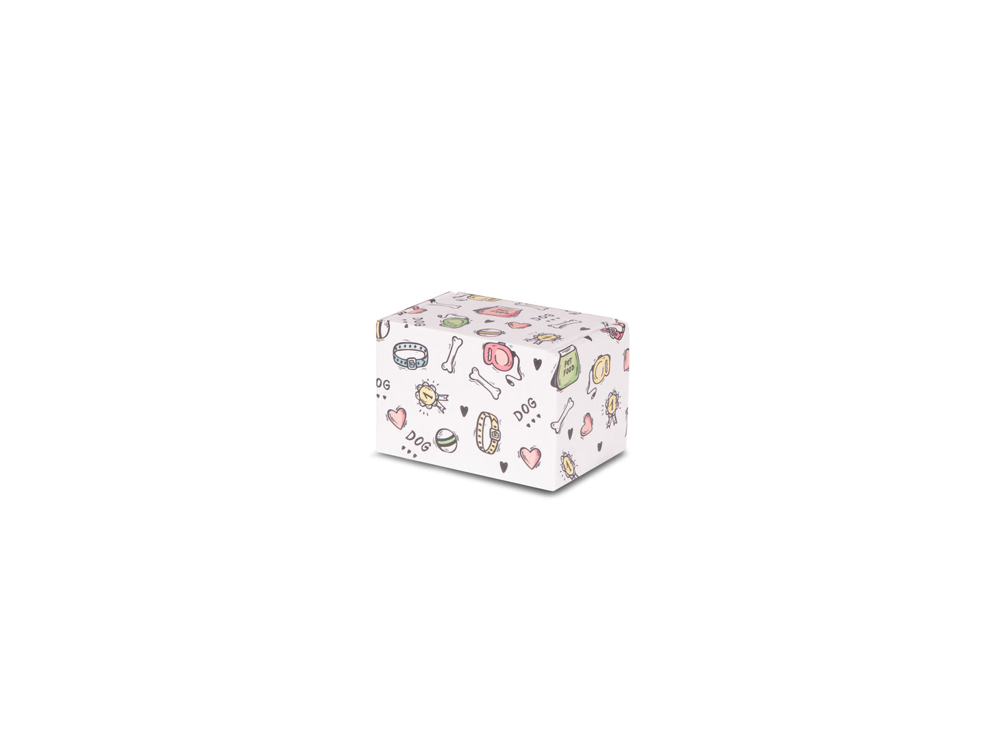 Eco Friendly-Biodegradable Box Cremation Urn-Cat Print