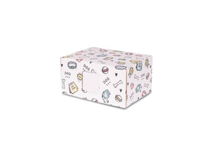 Eco Friendly-Biodegradable Box Cremation Urn-Cat Print